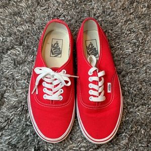 Red Vans